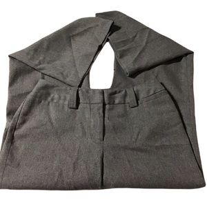 Worthington Woman’s Gray Stretch Curvy Work Dress Pants 6 Petite